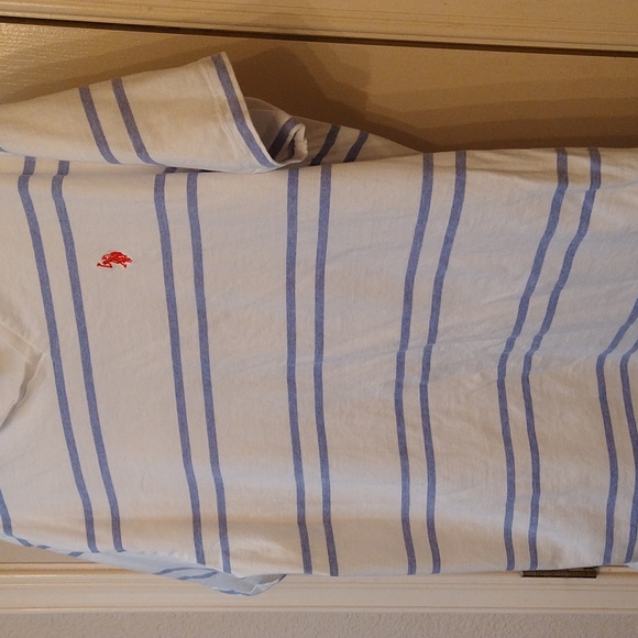 Men's US Polo Assn XXL White/Blue T-Shirt - Picture 2 of 5